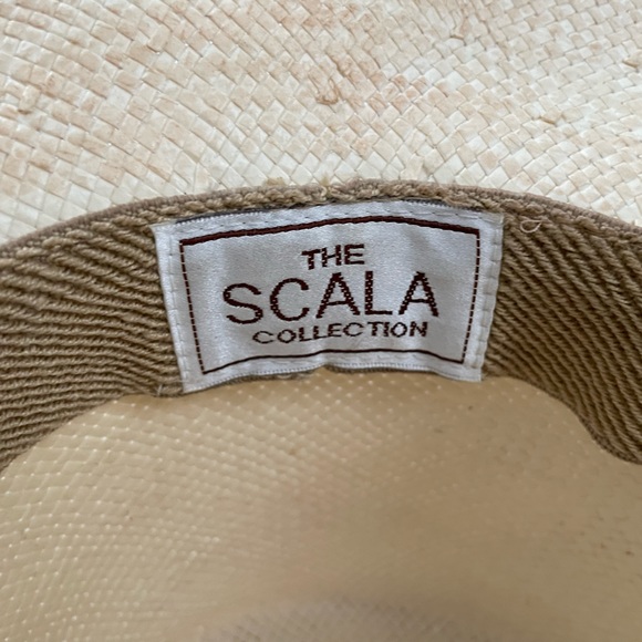 Vintage Scala Western Mens Hat beaded band with unknown animal artifact adorning - Picture 6 of 6